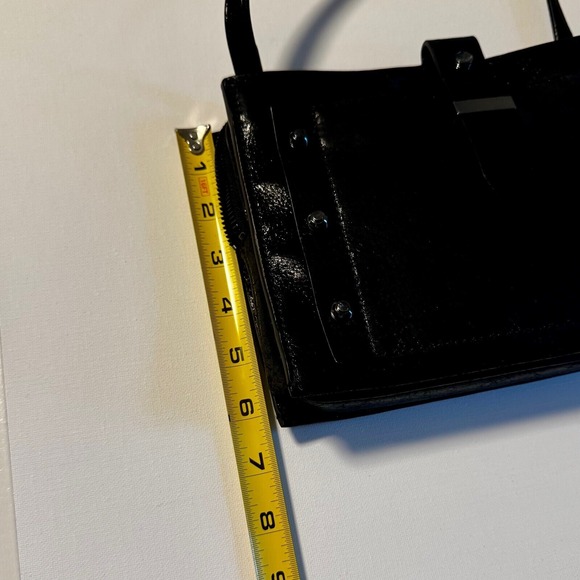 Botkier Warren City‎ Crossbody Bag Black Leather NWT Studded Purse $228 - Picture 8 of 15